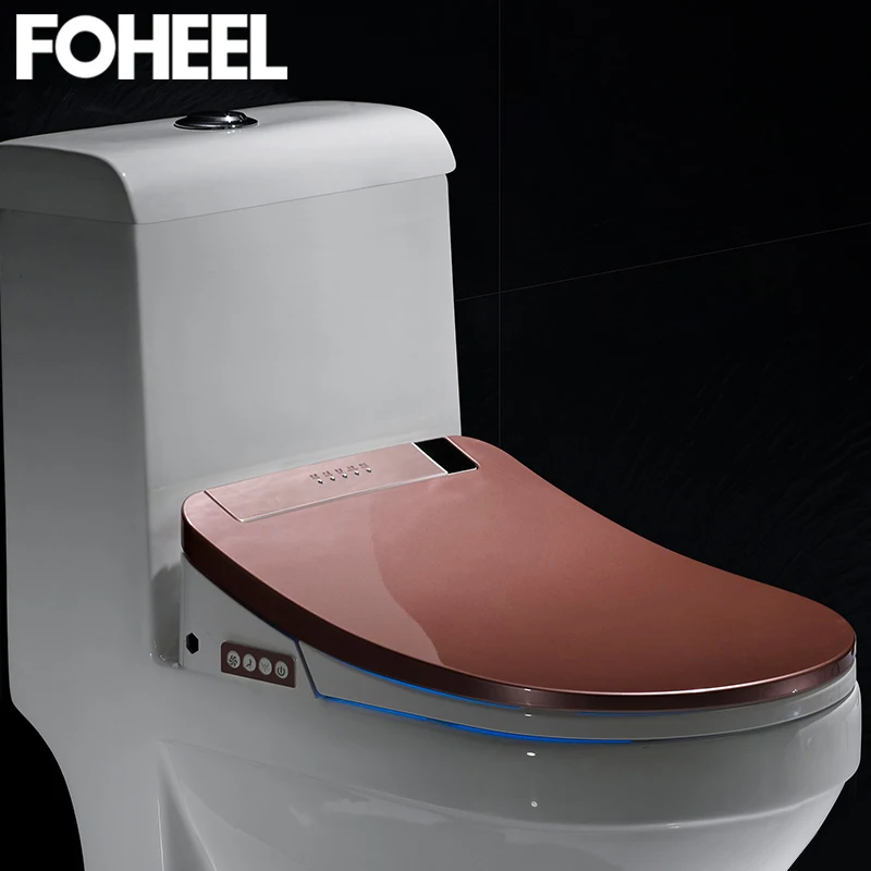 FOHEEL smart toilet seat cover electronic bidet cover clean dry seat