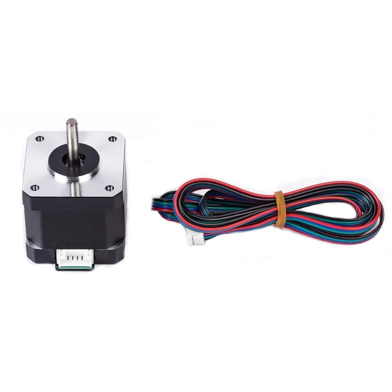 

2PCS 4-LEAD Nema 17 Stepper Motor 42BYGH 1.7A Stepper Motor For 3D Printer