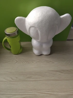 Polystyrene Styrofoam foam Animal Model Shape White  Balls  Crafts For children/kids DIY handmade materials  many styles/sizes high 25cm elf