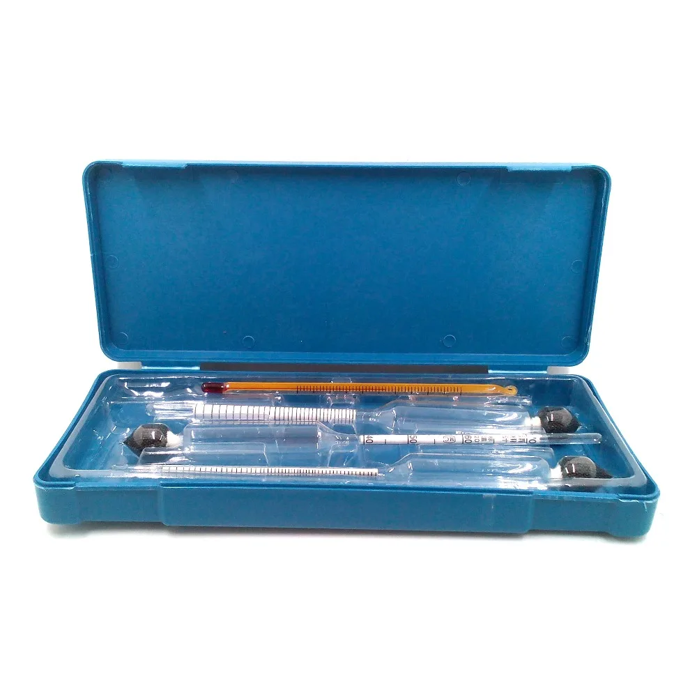 

Alcohol meter alcoholometers wine meter Measuring alcohol Concentration Meter Hydrometer for whisky vodka bar set Thermometer