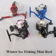 Зимняя катушка для зимней рыбалки Shore плот 1 подшипник колеса пластиковые мини приманка катушка