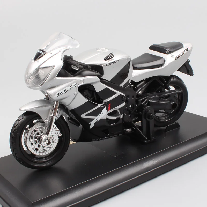 

Children's 1:18 scale brands Maisto Honda CBR600 F4i Hurricane race motorbike die cast motorcycle car toy model miniatures gift