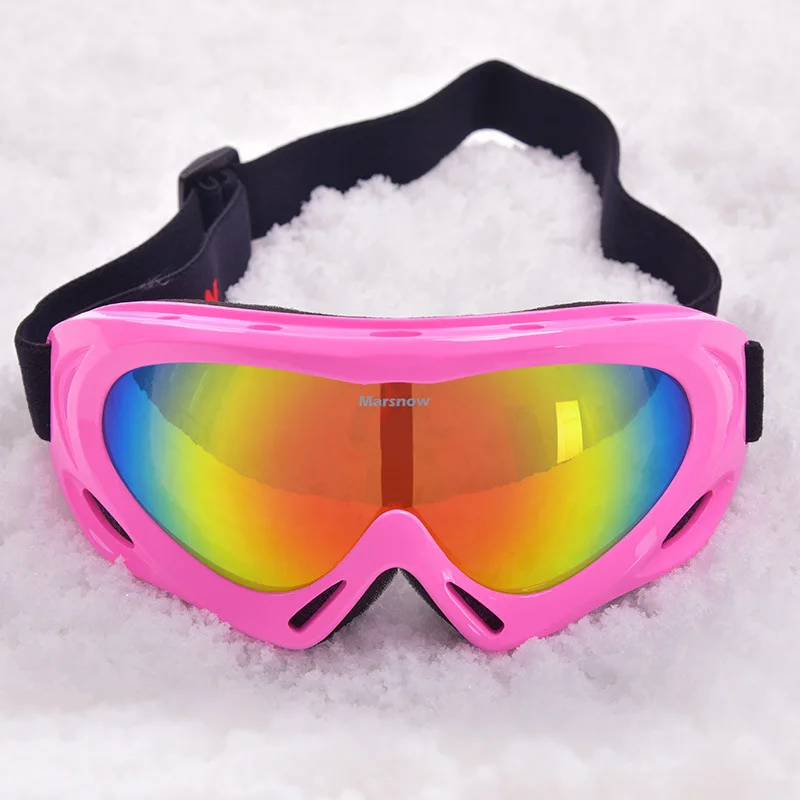 Big Lens Snowboard Goggles Men Women Anti fog UV400 Cycling Sunglasses