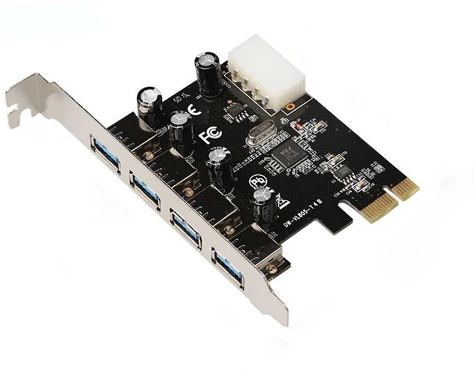 

PCI E EXPRESS CARD USB3.0 PORT 4PORTS for normal case