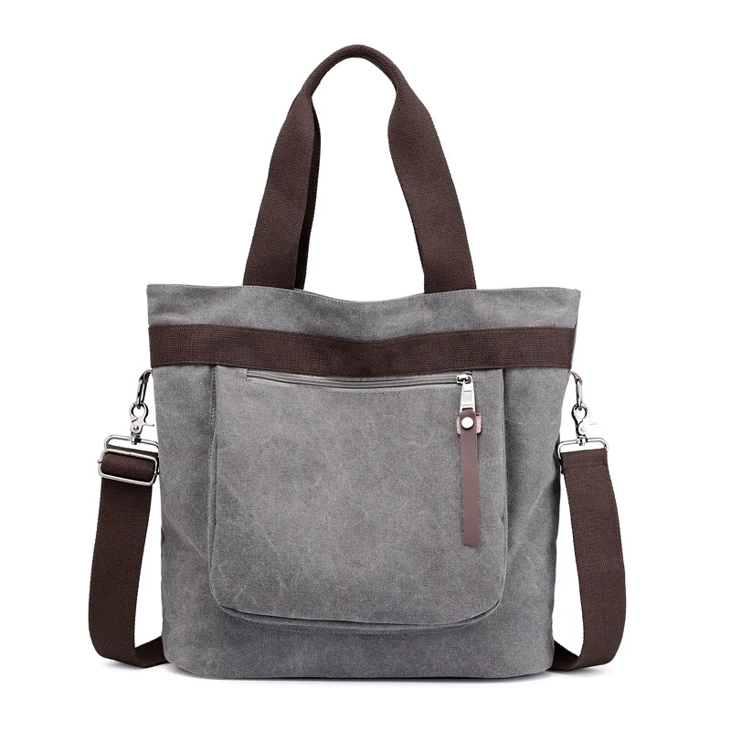 

Women Handbag Canvas Ladies Casual Tote Shoulder Bag Large Capacity Crossbody Bags For Women Messenger Bag Bolsas Mujer