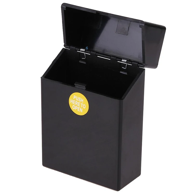Portable Plastic Cigar Smoke Cigarette Box Holder Pocket Tobacco Storage Case
