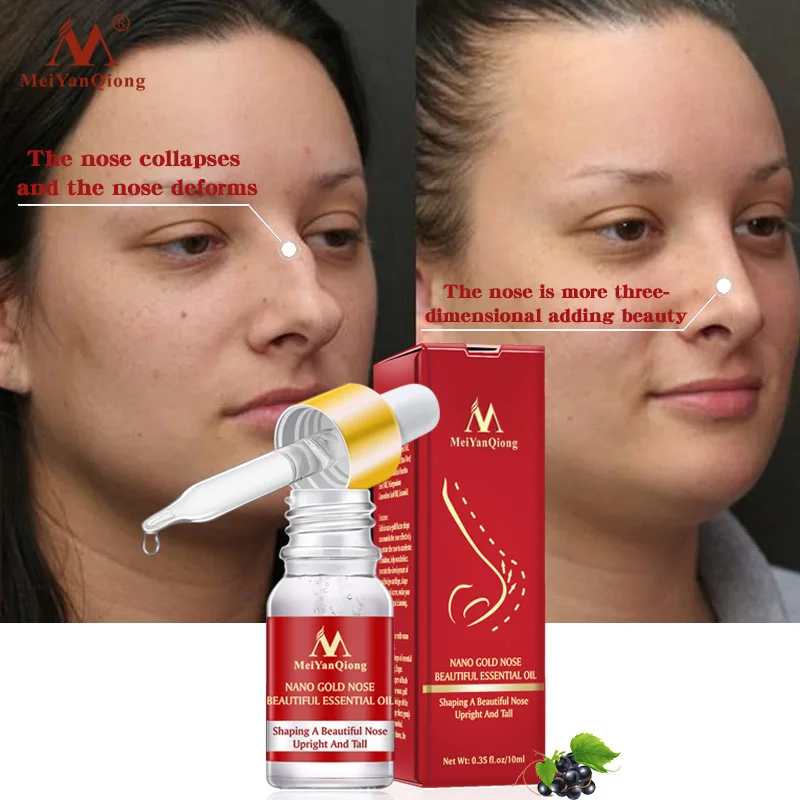

No Surgery Powerful Nosal Bone Remodeling Oil Beautiful Nose Lift Up Cream Magic Essence Cream Beauty Nose Up Shaping 10ml TSLM1