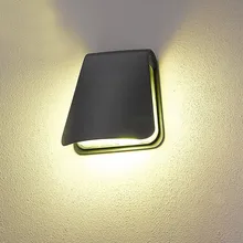 Новинка открытый сад бра лобби Путь лампы Водонепроницаемый Настенные светильники садовые Вилла балкон светодиодный открытый лампы зеркало с подсветкой Наружные настенные лампы наружный настенный светильник