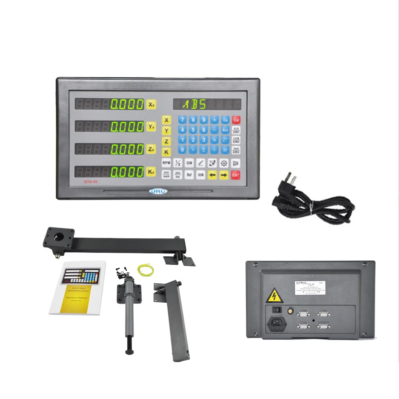 Дизайн 4axis цифровой дисплей/УЦИ/цифровой индикации Дисплей с металлический корпус с Многофункциональный