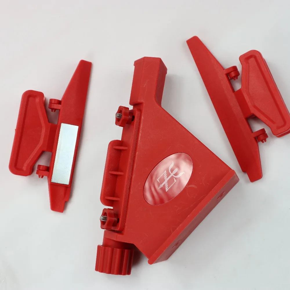 

New Red Archery Fletching Jig Arrows DIY Feathers/Vanes Tool With Straight And Helix Clamps Adjustable Stick Bonding Adhere Vane