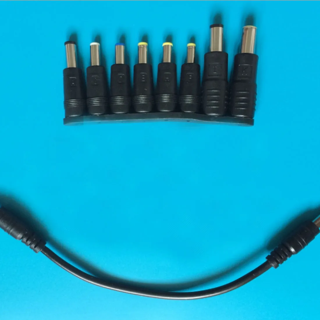 Marsnaska 8pcs/set Laptop Charger Adapter Angled interchangeable Tips