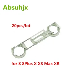Absuhjx 20 шт держатель фронтальной камеры для iPhone 8 Plus X XR XS Max датчик приближения кронштейн зажим звонка