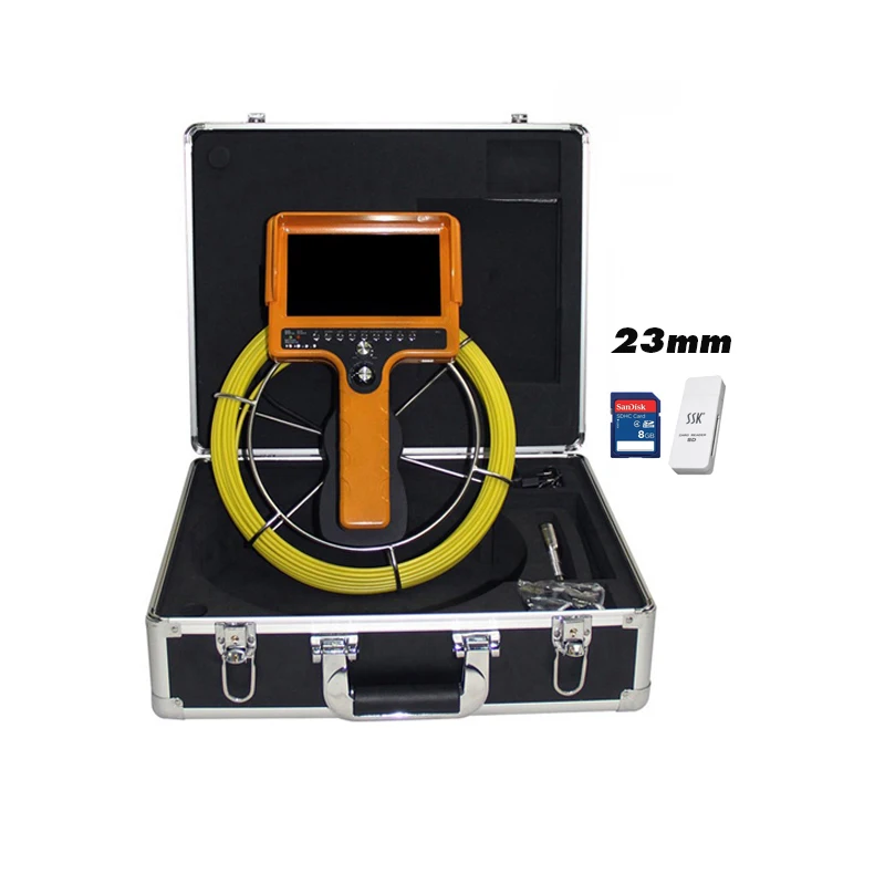 

Waterproof Pipe Inspection Camera Video Endoscope Industrial Borescope 35m Cable DVR Monitor Drain Sewer Tube Chimney