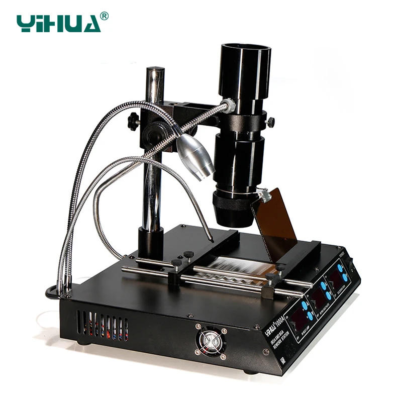 YIHUA 1000A паяльная станция инфракрасной паяльной станции паяльник для подключения