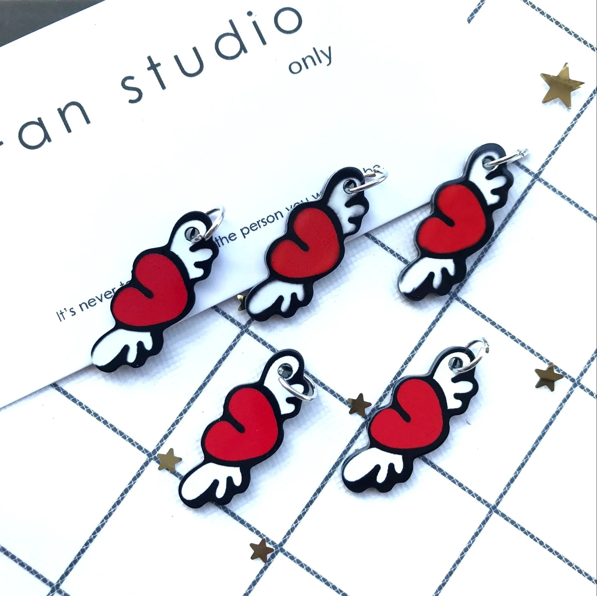 

29*11mm 10pcs Kawaii resin love neckalce Charms for DIY decoration neckalce earring key chain Jewelry Making