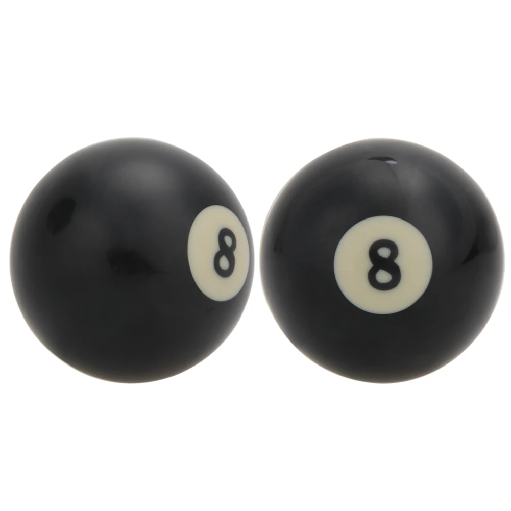 Черный 8 мяч для бильярдного бассейна Замена черный 8 мяч стандартный размер 2 1/" бильярдный снукер тренировочный мяч