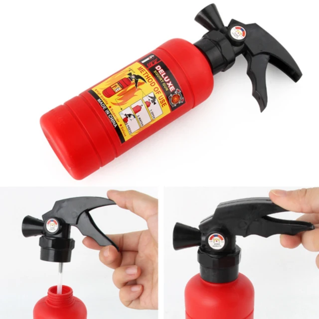 Water Gun Summer Kids Gift Props Beach Children Outdoor Fireman Toy Durable Red Sprayer Plastic Squirter 3