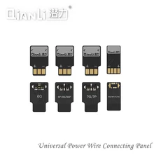 Qianli iPhone XS x 8P 8 7p 7 6sp 6S 6p 6 power line connection panel   4pcs/lot ,  Battery connection panel