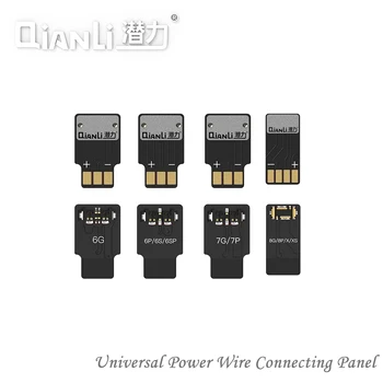 

Qianli iPhone XS x 8P 8 7p 7 6sp 6S 6p 6 power line connection panel 4pcs/lot , Battery connection panel