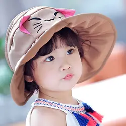 Модная Детская кепка с рисунком из мультфильма, пустая верхняя Кепка, рыболовная шляпа, водостойкая солнцезащитная Кепка, один размер