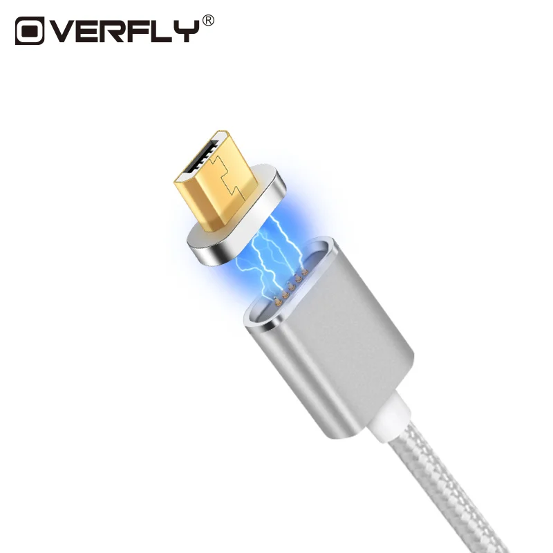 

Magnetic Cable Micro USB Cable Nylon Braided Magnetic USB Charging Cable 1 M Fast Charging Data Cable For Android Samsung