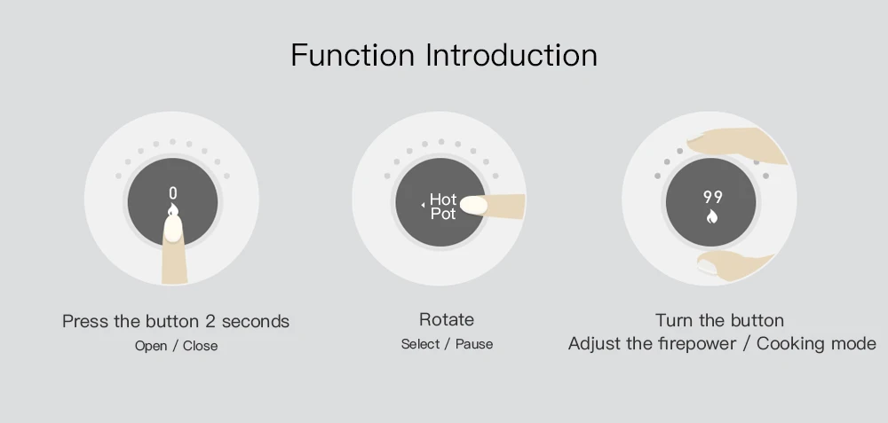 Xiaomi DCL01CM Creative Precise Control Induction Cooker