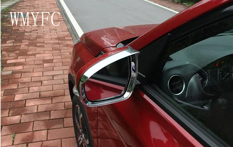 

ABS Chrome Reversing mirror Rain Eyebrow Car Accessories Styling For Suzuki Escudo/Vitara 2015 2016 2017