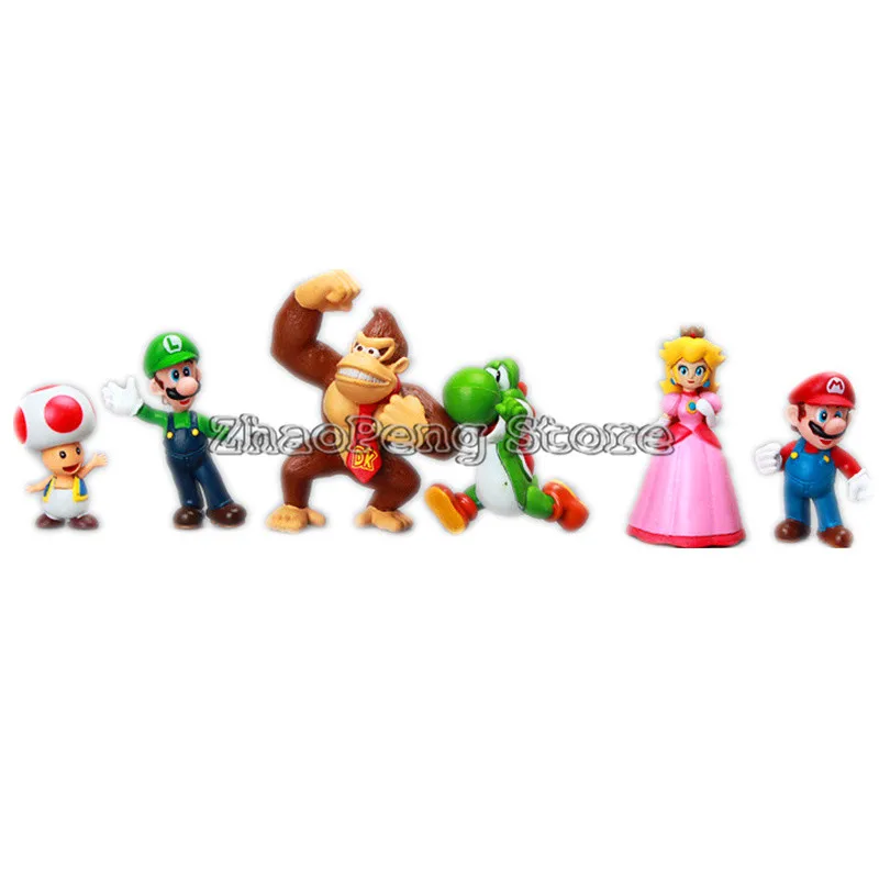 18 pcs/lot Super Mario Bros Luigi PVC Action Figures Game mario collection doll kid toys brinquedos Gifts 18 pcs/lot Super Mario Bros Luigi PVC Action Figures Game mario collection doll kid toys brinquedos Gifts