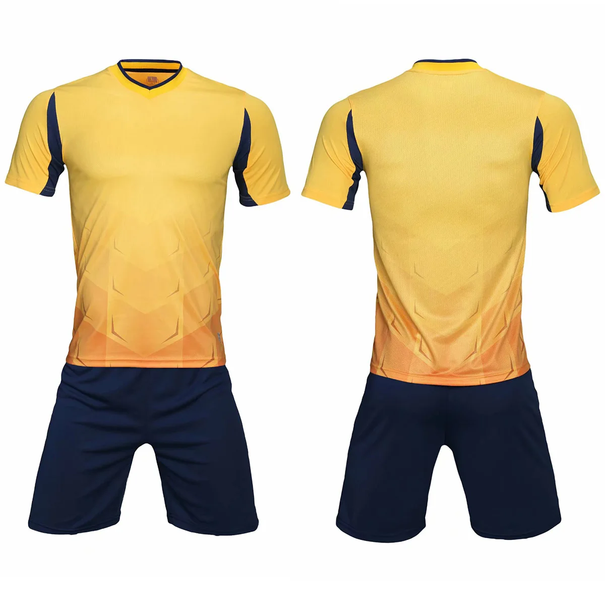 

Men's Football Jersey Set Football Training Suit Uniform Blank Custom Team Game Sports Running Training Set