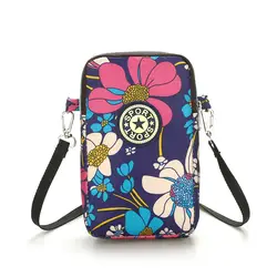 Новый Повседневное Водонепроницаемый Кошелек Сумка Lady Arm модная сумка через плечо карман для мобильного телефона дорожная сумка для Для