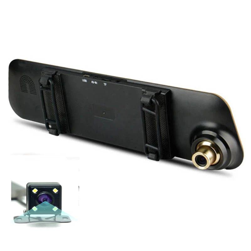 Newest Car Camera Car Dvr Blue Review Mirror Digital Video Recorder Auto Registrator Camcorder Full HD 1080P Camera Car Dvrs