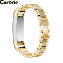 Заводская цена! Около 194 мм нержавеющая сталь часы ремешок для Fitbit Alta HR одежда высшего качества Прямая 2apr3