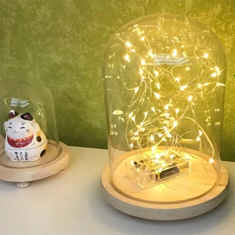 

LED String Copper Wire Lights lamp Waterproof decorative light string outdoor Led strip 12M for Christmas Wedding Home Party
