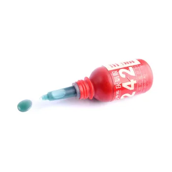 

1Pc 242 Screw Glue Anaerobic Adhesive Thread Locking Glue 10ML HUG-Deals