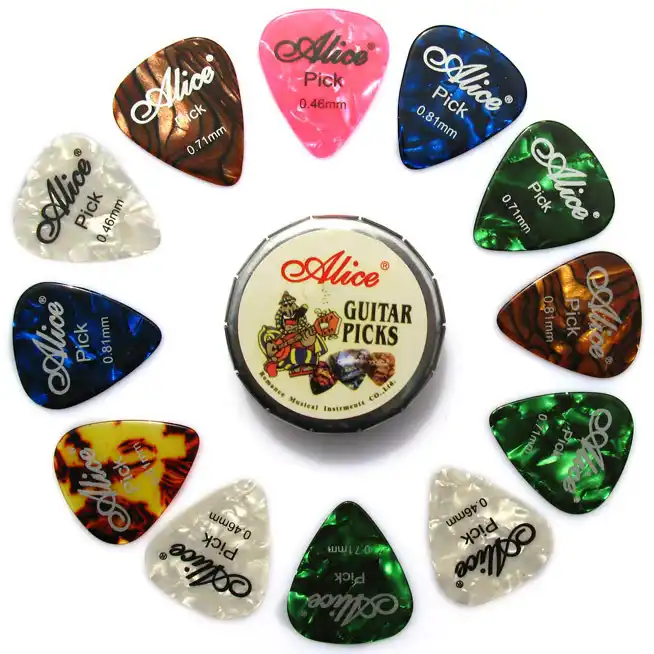Gibson Tin hold Plectrums