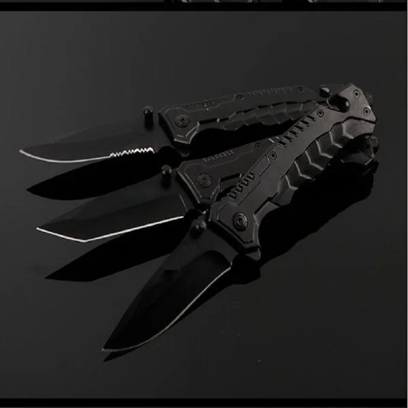 

New folding knife wilderness survival self-defense high hardness sharp knife field camping knife folding knife X54