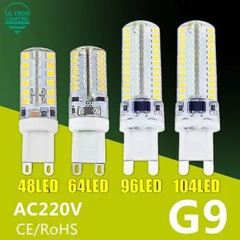 

G9 LED Lamp 7W 9W 10W 11W Corn Bulb AC 220V SMD 2835 3014 48 64 96 104leds Lampada LED light 360 degrees Replace Halogen Lamp