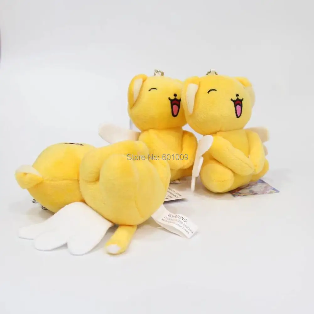 10/лот 10 см Cardcaptor Sakura seating Kero плюшевые куклы брелок Подвески мягкие подарки для