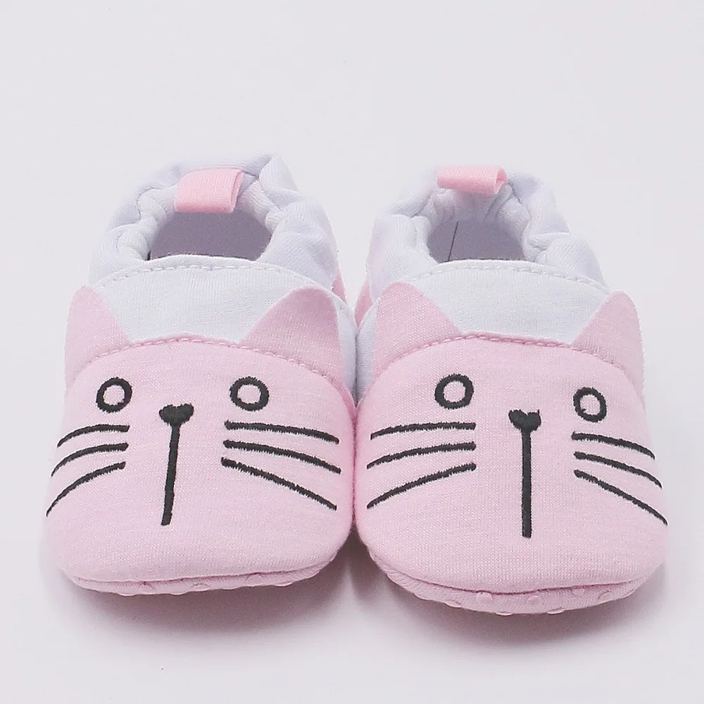 Первые ходунки CartoonShoes Bebe мокасины для малышей 0-24 м нескользящая Мягкая подошва обувь для маленьких мальчиков и девочек