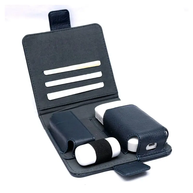 

Protective Case Universal Box Holder Storage Card Pouch Bag Portable Anti Scratch PU Leather for iQOS E-cigarette