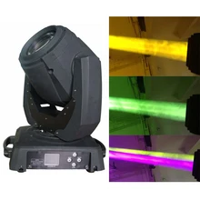 F светильник чехол+ 2 комплекта 120 Вт световой луч для сцены 2R движущаяся голова Прожекторы для диджеев стирка DMX лазерный диско лампен театральный светильник