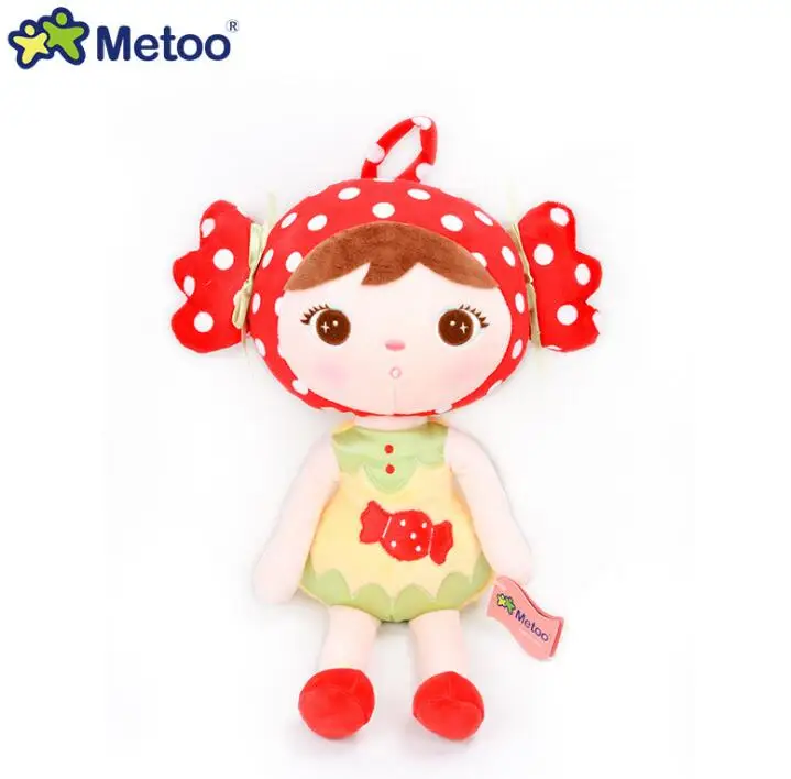 Kawaii Плюшевые Животные милый рюкзак кулон Детские игрушки для девочек День рождения Рождество Keppel кукла панда Metoo кукла