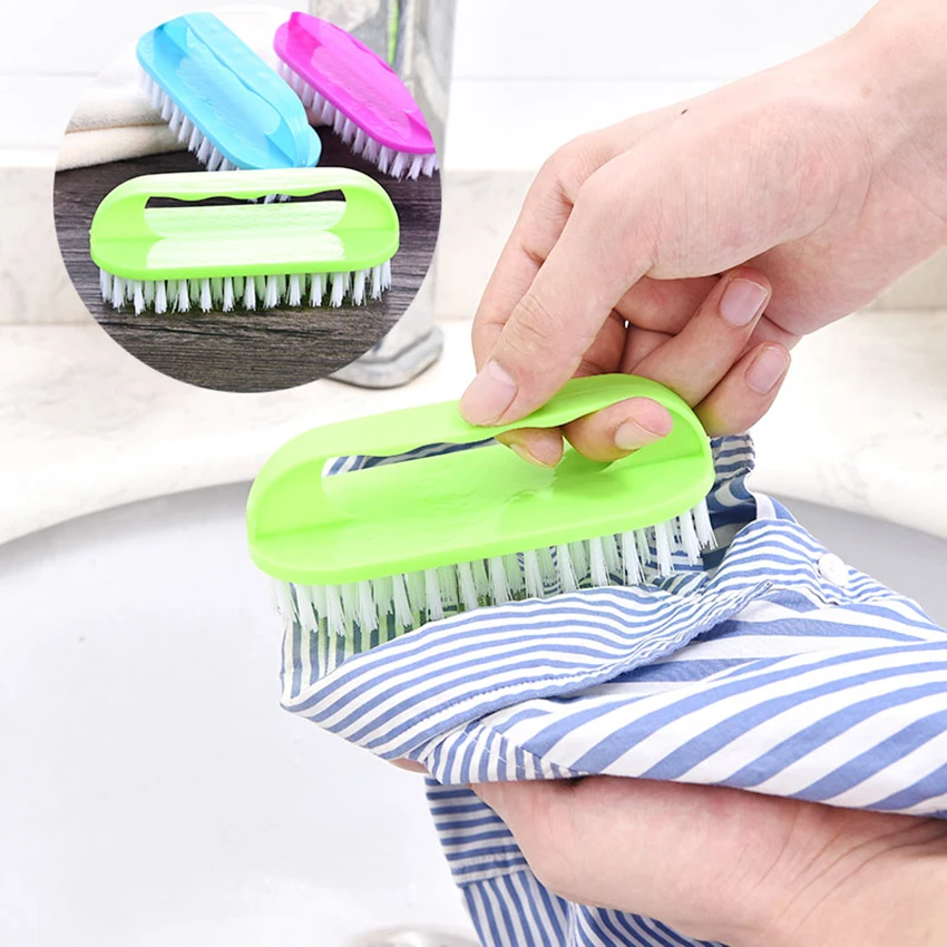 Handheld Brush Cleaning Tool Kitchen Bathroom Clothes Shoes Cleaner