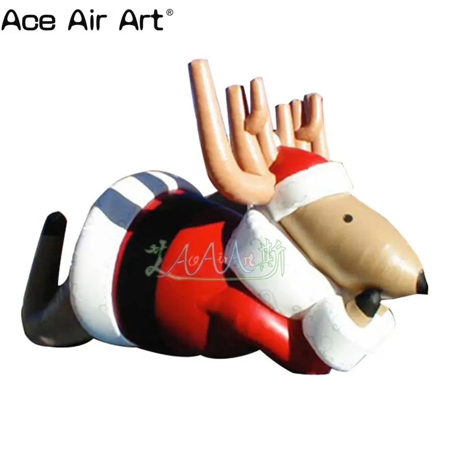 Giant inflatable Christmas moose/Holiday decoration airblown cartoon