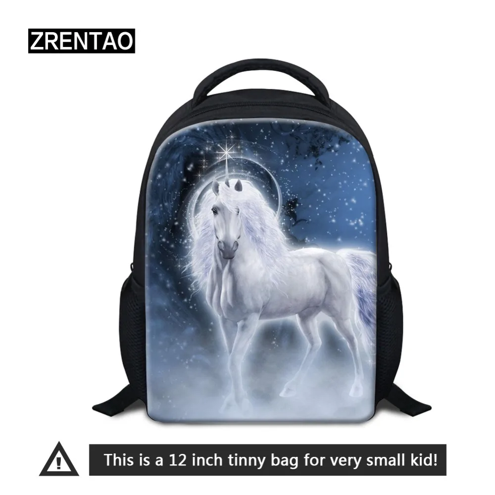 

12 inch school bags book backpack Little Baby Kids Preschooler Knapsack Child Schoolbag Cute Unicorn Printing Rucksack Daypack