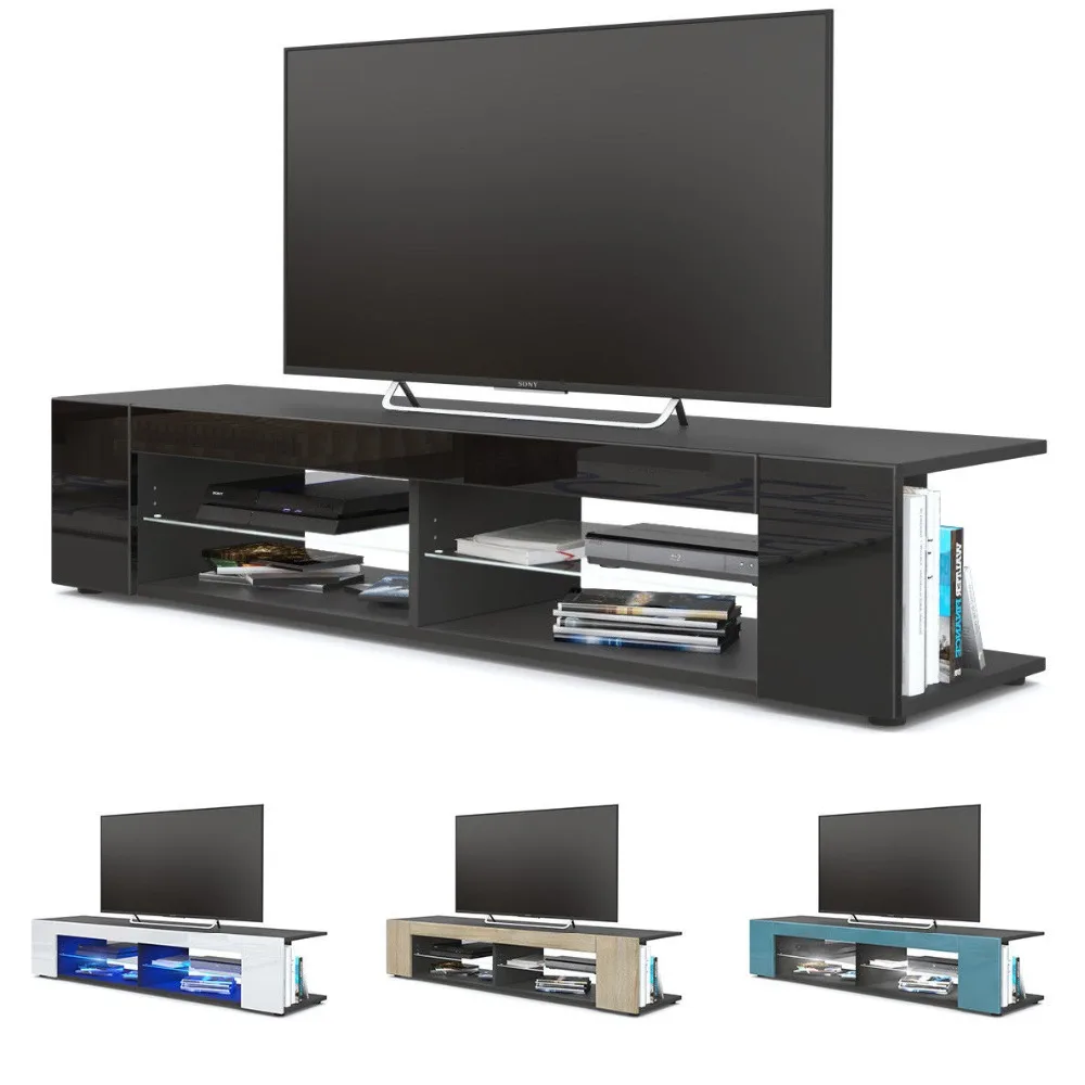 

Modern LED TV Stand TV Table Cabinet Home Media Entertainment Console For LCD LED Flat Panel Living Room Furniture