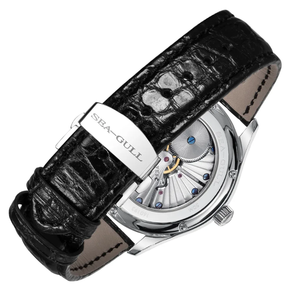 Механические Мужские часы с ручным ветром Seagull Tourbillon Guilloche 60H оригинальной