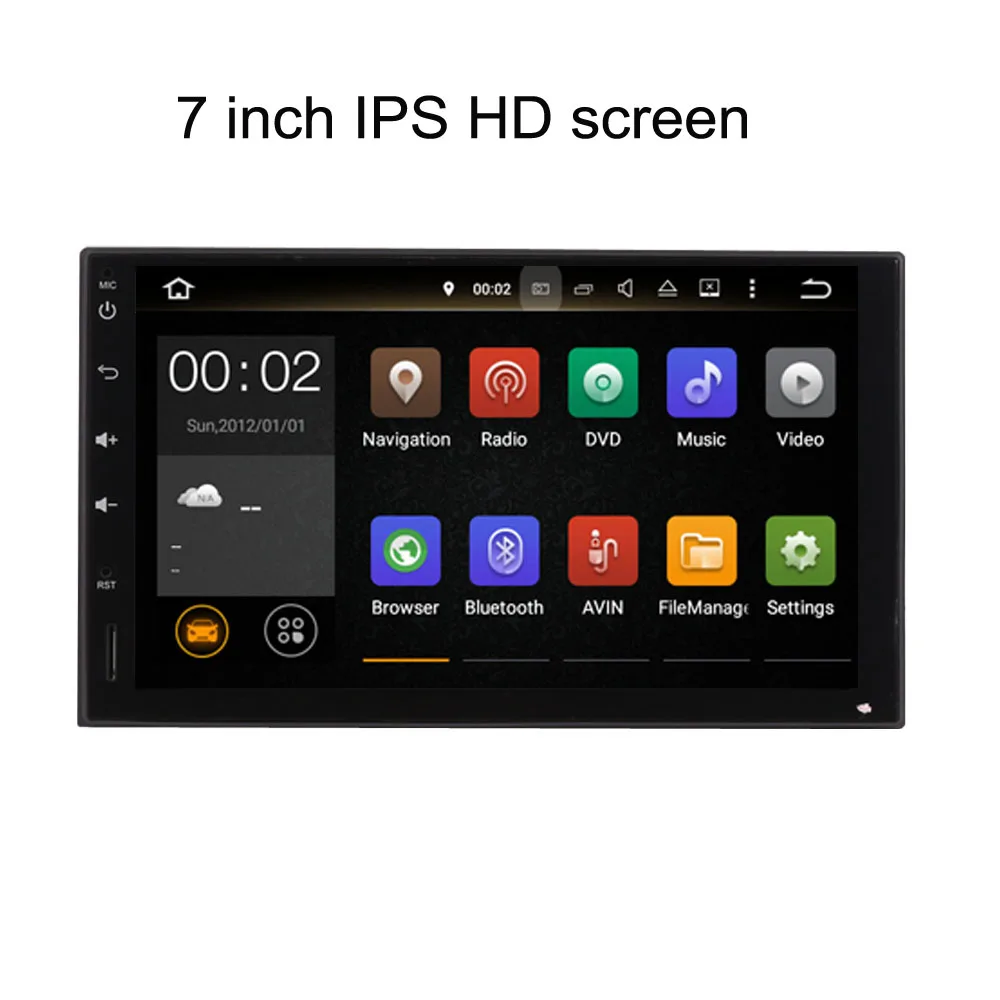 

Universal 2 din Android 9.0 Octa Core Car dvd Radio player bluetooth gps navigation radio video wifi RDS