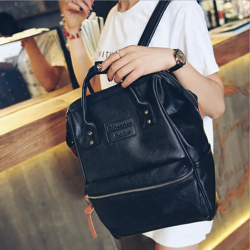 2017 anello ring backpack canvas school printing ring bag supreme backpack women&#39;s vintage brand ...