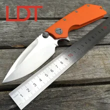 LDT DOC Складные Лезвия Ножи 9Cr18Mov Стеклоочистителя G10 Тактический Охотничий Нож Открытый Карманный Microtech Выживание Отдых На Природе EDC Инструменты OEM